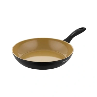 Imagen de FLORINA AMVEGAN Sartén de aluminio 24 cm I Alta durabilidad Recubrimiento cerámico con aceite oliva Fácil cocinar y enjuagar Para todo tipo cocción Diseño original