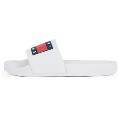Imagen de Tommy Jeans FLAG POO EN0EN02115TCR Chanclas de baño, Mujer, Talla: 38, White Zapatos