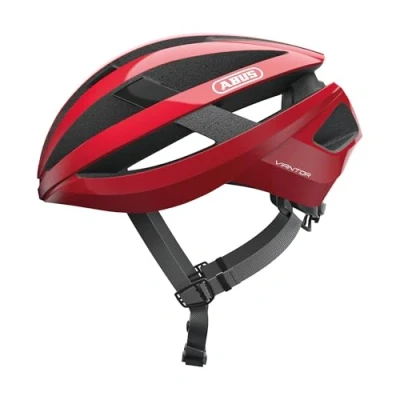 Imagen de ABUS Viantor Casco de ciclismo deportivo Para principiantes hombre y mujer Rojo, talla M