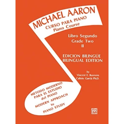 Imagen de Curso Para Piano, Book 2: Michael Aaron Piano Course Spanish &amp; English Edition