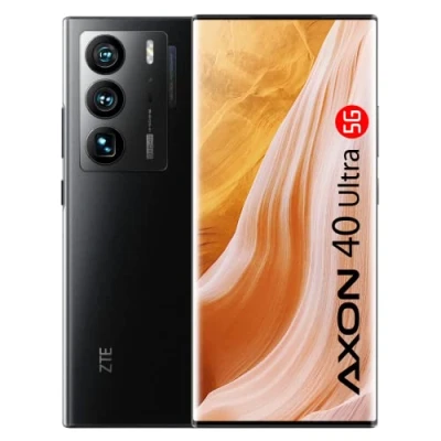 Imagen de ZTE Axon 40 Ultra Smartphone, 5G, cámara Under Display, 12GB RAM+256GB, Triple 64MP, Snapdragon 8 Gen1, Pantalla 6.8&#039;&#039; AMOLED 120 Hz, Batería 5000mAh, Carga rápida 65W, NFC, Negro