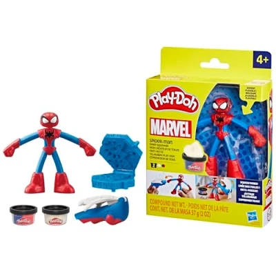 Imagen de Play Doh Spiderman THWIP SQUISHER