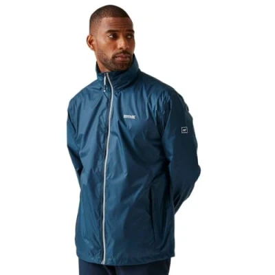 Imagen de Regatta Lyle IV Chaqueta para hombre, Moonlight Denim/Tangerine Tango, XL