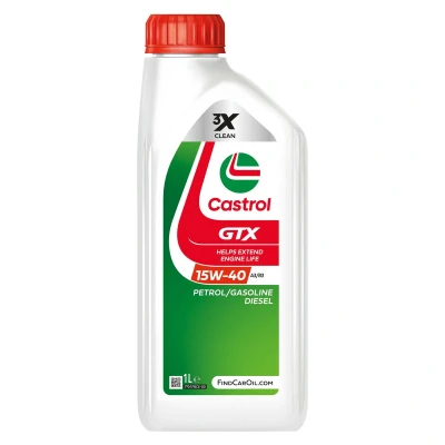 Imagen de Castrol GTX A3/B3 15W 40 1L Aceite de motor 15F627 VOLKSWAGEN: Golf 4, 5, Polo IV Hatchback, AUDI: A3 A4 B6 Berlina, Sportback