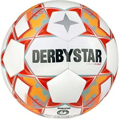 Imagen de Derbystar Stratos S Light V23 fútbol, Juventud Unisex, Blanco Verde, 3