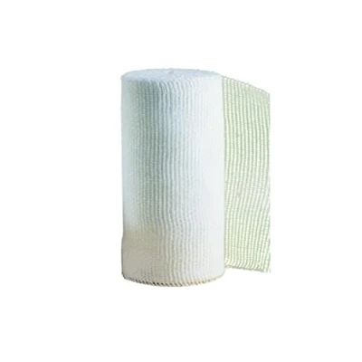 Imagen de GIMA Venda de Gasa Hidrofílica Bordeada 20 Hilos, 100% Algodón Absorbente Candido, Borde con Dobladillo, Sin Látex, Tamaño 5 m x 10 cm, caja 100 rollos