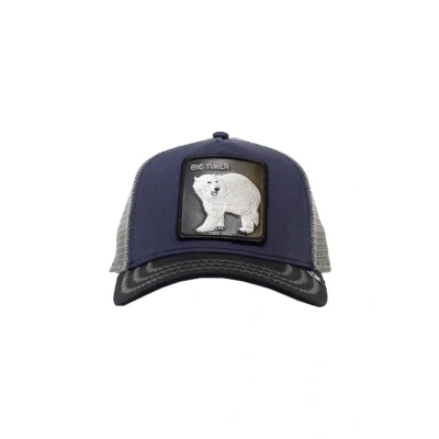 Imagen de Goorin Bros Big Timer Eisbär Blau A Frame Adjustable Trucker Cap One Size