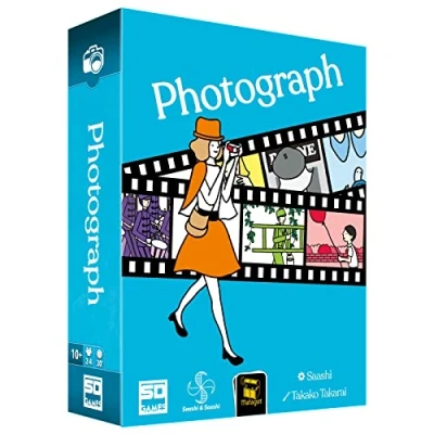Imagen de SD GAMES Photograph Juego de Mesa Fotografía con Cartas para 2 a 4 Jugadores Recomendado Partir 10 Años