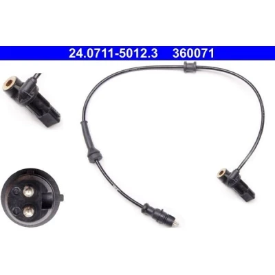 Imagen de ATE 24.0711 5012.3 Sensor de ABS 507 RENAULT: LAGUNA 1