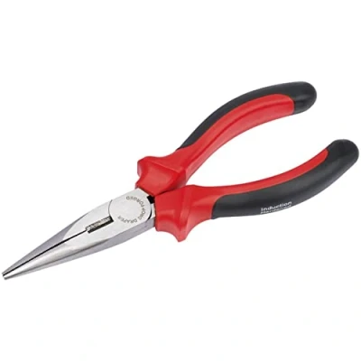 Imagen de Draper Redline Alicates de punta larga resistentes con asas agarre suave aguja 165 mm 67997
