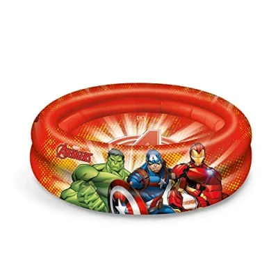 Imagen de Mondo Toys AVENGERS 2 Rings Pool Piscina Hinchable para bebé diámetro 100 cm, Ideal niño/niña +10 Meses 16913