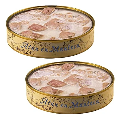 Imagen de Conserva de Atun en Manteca Lata 280 g Conservas El Ronqueo (Pack 2 latas)