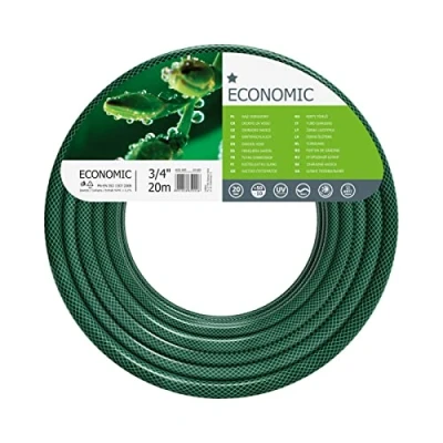 Imagen de CELLFAST Manguera Terra Economic, Color Verde, 3/4&quot;, 20 m