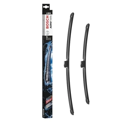 Imagen de Escobilla limpiaparabrisas Bosch Aerotwin A205S, Longitud: 600mm/475mm − 1 juego para el parabrisas (frontal) Válidas únicamente vehículos con volante a la derecha (UK)