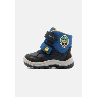 Imagen de Geox Super Mario BROS. BOY ABX Botines para niños, Talla: 23, Navy/royal Zapatos