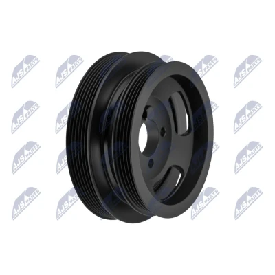 Imagen de NTY RKP FT 007 Polea de Cigüeñal 4PK+6PK con instrucciones montaje FIAT: Doblo I Familiar, Cargo, Fiorino III Furgón / Familiar