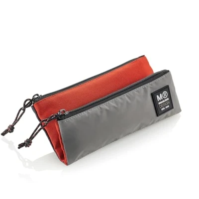 Imagen de Miquelrius Portatodo Doble Compartimento, Estuche Escolar Mini, Cierres Cremalleras de plástico Resistente, Tiradores metálicos, 200 x 90 15 mm, Rider Blue