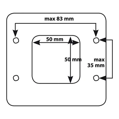 Imagen de Dynamik DK TY76 Caja, caudalímetro aire