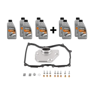 Imagen de VAICO V20 2094 XXL Kit piezas, cambio aceite caja automática Con accesorios, junta anular, cant. de para descarga