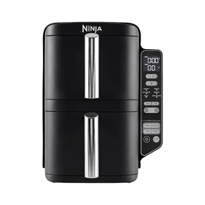 Imagen de Freidora de aire Ninja SL300EU, 2470 W, 7.6 l dividido en 2 bandejas, Negro