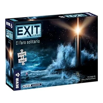 Imagen de Devir Exit Puzzle: El Faro Solitario, Juego de mesa, escape room, mesa con amigos, juegos 2 jugadores (BGEXITPZ2)