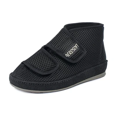 Imagen de Aerosoft botas 6062 4P mujer hombre zapatilla antideslizante transpirables (negro, 42)