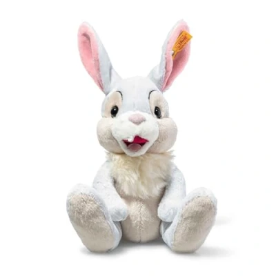 Imagen de Steiff Klopfer 024627 Conejo Sentado (21 cm, Suave y Lavable), Multicolor