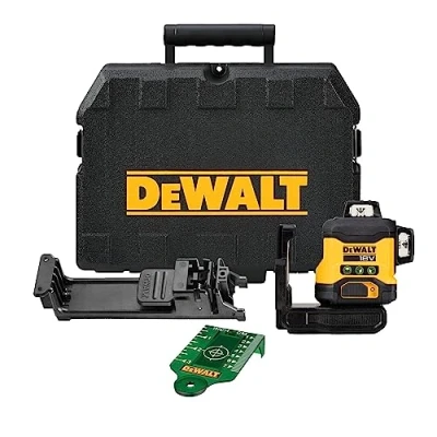 Imagen de DEWALT DCLE34031N XJ Nivel láser autonivelante verde de 3 líneas 360, Sin batería/cargador