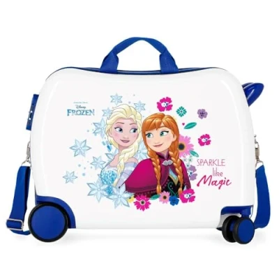 Imagen de Disney Frozen Sparkle Like Magic Maleta Infantil Multicolor 50x38x20 cms Rígida ABS Cierre combinación 2,3Kgs 4 Ruedas Equipaje de Mano