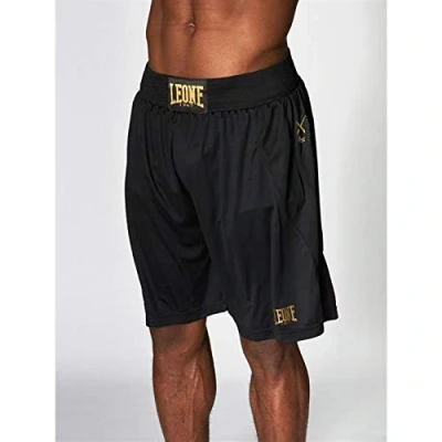 Imagen de LEONE 1947 , Pantalones Cortos De Boxeo Hombre, Negro (Black), M