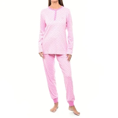 Imagen de Pijama Mujer Invierno KLP1. de algodón, Pijamas Mujer, Largo