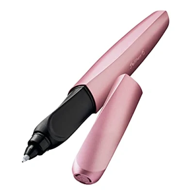 Imagen de Pluma Pelikan Twist universal, tanto para diestros como zurdos, color Girly Rose