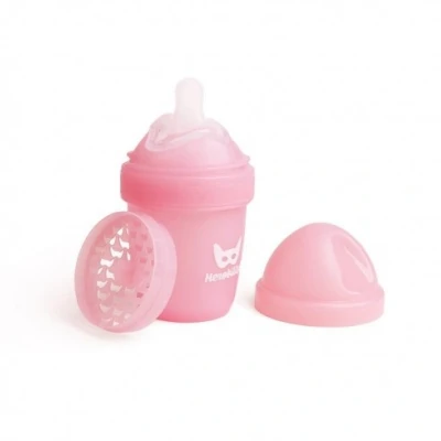 Imagen de Biberón Anticólico Herobility Rosa 140ml