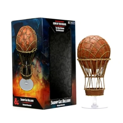 Imagen de WizKids Dungeons and Dragons The Wild Beyond Witchlight Globo de Gas pantano, miniaturas DND