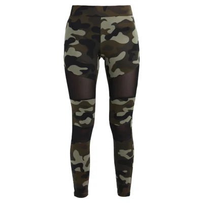 Imagen de Urban Classics TECH Leggings, Mujer, Talla: XXL, Wood/black