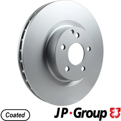 Imagen de JP GROUP 1363107700 Disco de freno Eje delantero 330 32 5 ventilado revestido MERCEDES BENZ: Clase E Berlina, CLS Coupé, GLK