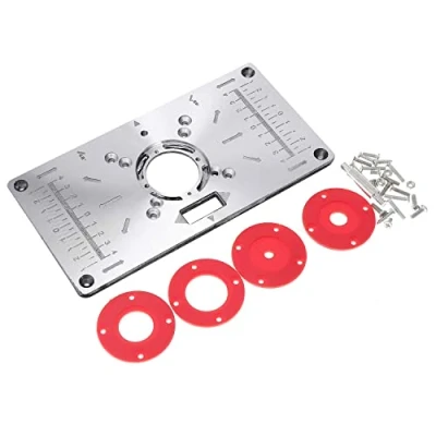 Imagen de Placa de inserción mesa fresadora aluminio KATSU