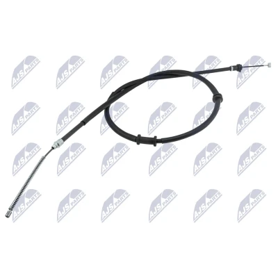 Imagen de NTY HLR CT 023 Cable de Freno Mano Atrás izquierda 1677, 1402 Tambor FIAT: Fiorino III Furgón / Familiar