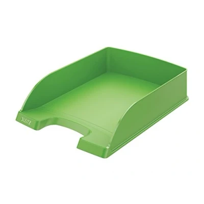 Imagen de Leitz 52270250 Bandeja para correo (tamaño A4, poliestireno), color verde claro