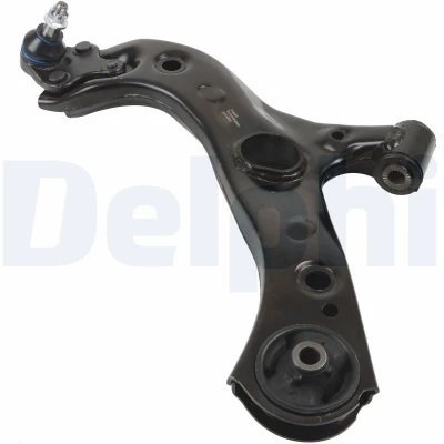 Imagen de DELPHI TC4697 Barra oscilante, suspensión de ruedas con rótula suspensión/carga izquierda, Eje delantero Brazo oscilante transversal Chapa acero