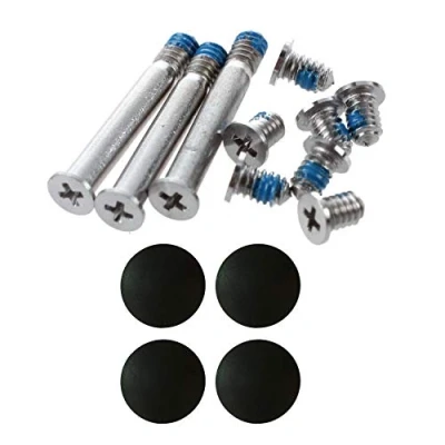 Imagen de Mauedest Juego de 10 tornillos y 4 piezas pie inferior para Pro A1278 A1286 A1297 13 15 17 pulgadas