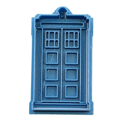 Imagen de Cuticuter Doctor Who Tardis Cortador de Galletas, Plástico, Azul
