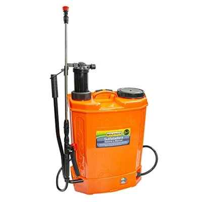 Imagen de WOLFPACK LINEA PROFESIONAL Sulfatadora Electrica A Bateria Doble Uso o Manual, con Recargable 12 V / 8 Amperios