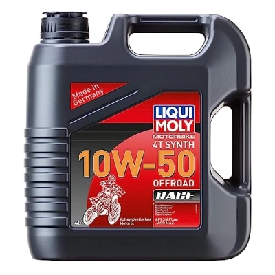 Imagen de LIQUI MOLY Motorbike 4T Synth 10W 50 Offroad Race 4 L Aceite de tiempos motocicleta 3052