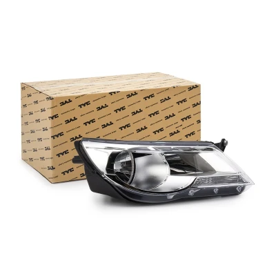 Imagen de TYC 20 11765 05 2 Faros derecha H7/H7 para circulación por la con electromotor VOLKSWAGEN: Tiguan I