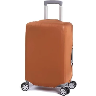 Imagen de Cubierta para Equipaje, Protectora Lavable Maleta Protector elástico con Spandex de Viaje Se Adapta a Equipaje (Café,M:22 24Pulgadas)