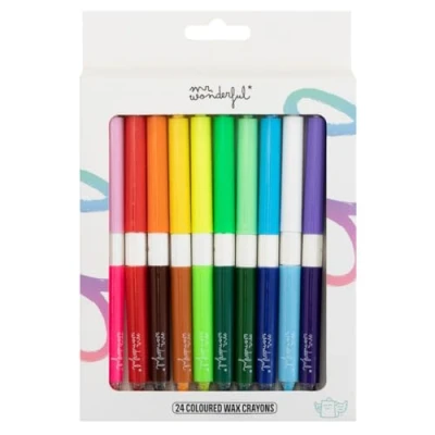 Imagen de Mr. Wonderful Set de 12 ceras colores para hacer realidad lo que puedas imaginar