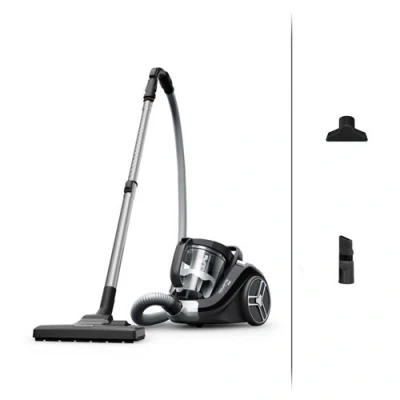 Imagen de Aspirador sin bolsa Rowenta Compact Power XXL RO4B25, 900W, 2.5 L, Filtración Ciclónica 3 niveles, Radio acción 8.8 m, 75 dB(A), Negro