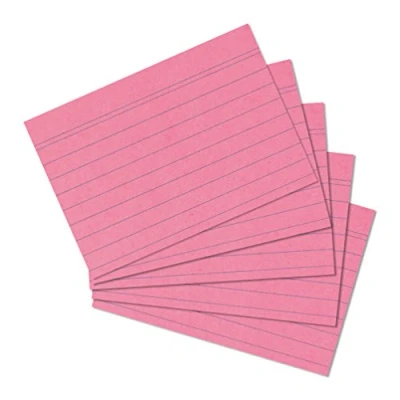 Imagen de Herlitz 1150507 Tarjetas A5, Color Rosa A6