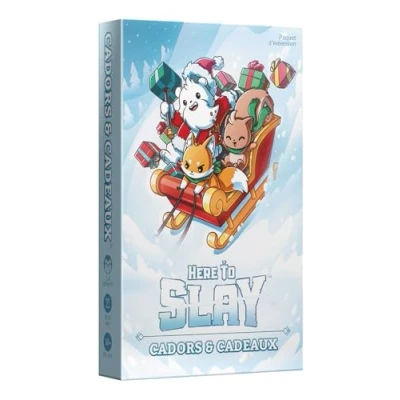 Imagen de Asmodee TeeTurtle Here to Sleigh Juegos de Mesa Cartas Juego para Adultos y niños a Partir 10 años 2 6 Jugadores 30 min Versión Francesa